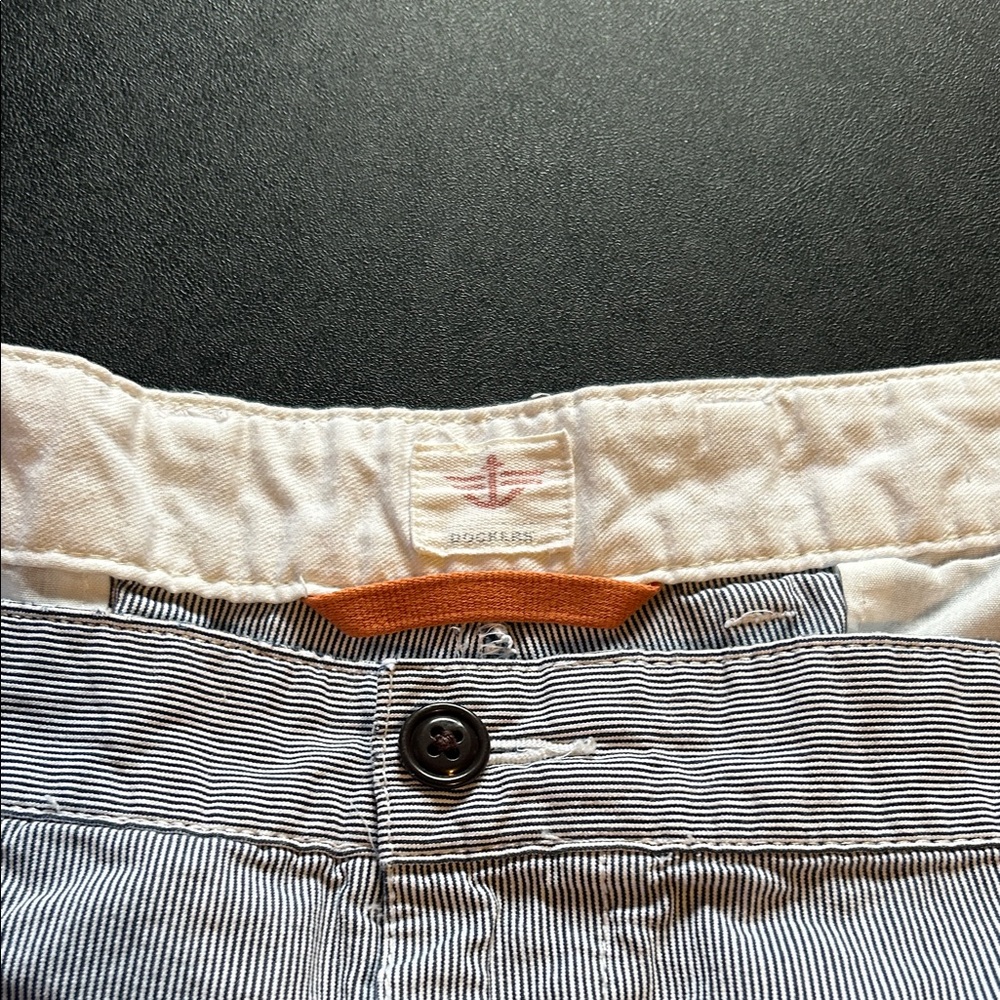 Men’s Dockers Black and White Striped Pants